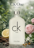 CK One Fragrance | Crisp Citrus, Gentle Florals, Warm Woods. 🍋🌸